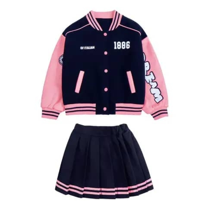 ensemble rose noir bébé