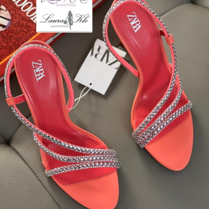 sandales à talons Zara