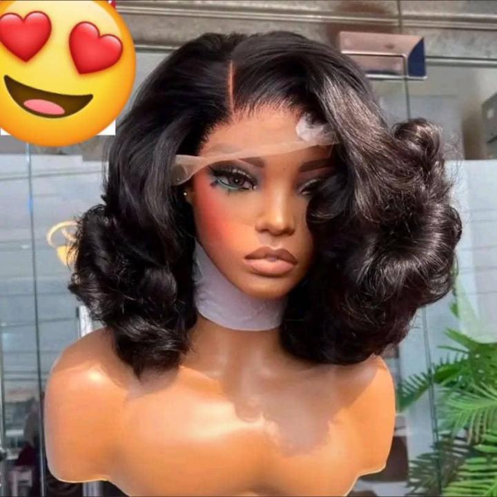 12 inches bouncy dd wig