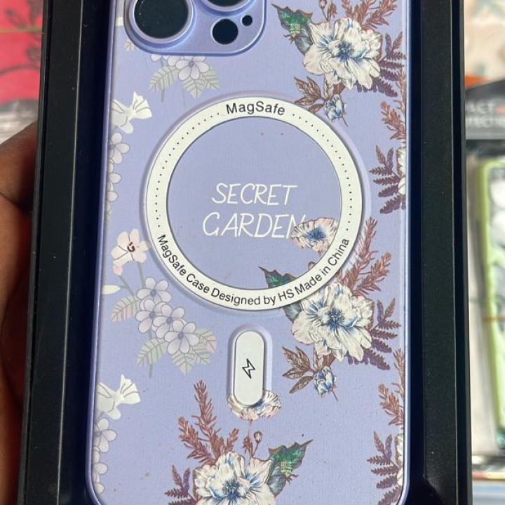 Étuis pour téléphones portables,Coque Magnétique avec Motif Fleur pour Apple iPhone , pochette magsafe, fleur