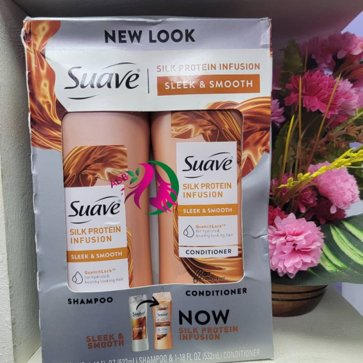 shampoo plus  conditionner  suave